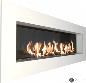 Биокамин ZeFire Elliot 1800 белый со стемалитом